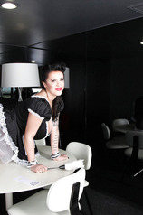 Busty Maid Leanne Crow