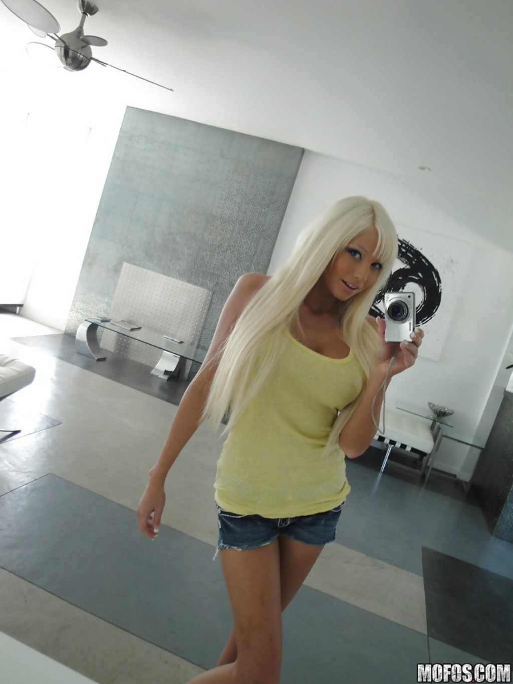 Rikki Six Stripping And Picturing Herself 00