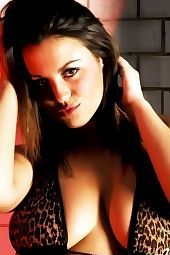 Candy leopard lingerie